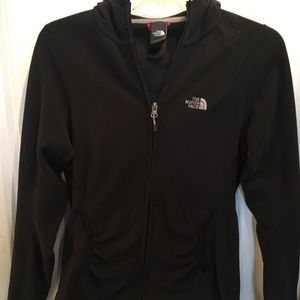 The North Face polyester zip-up with hood